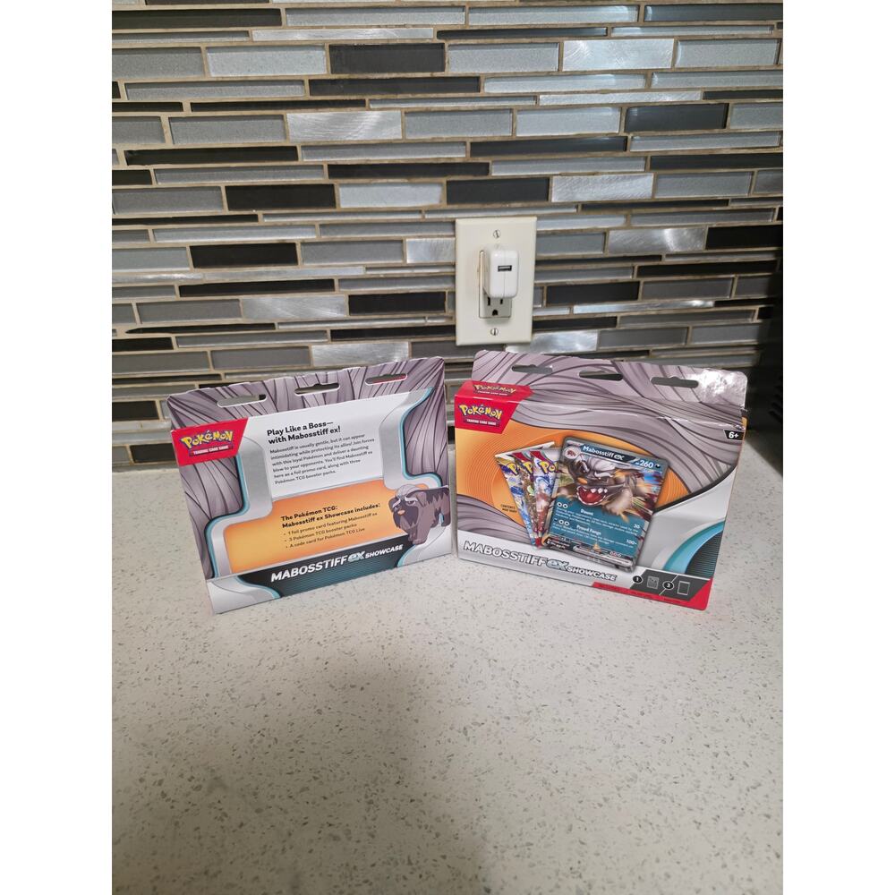 Mabosstiff ex Showcase Pokémon Card Boxes